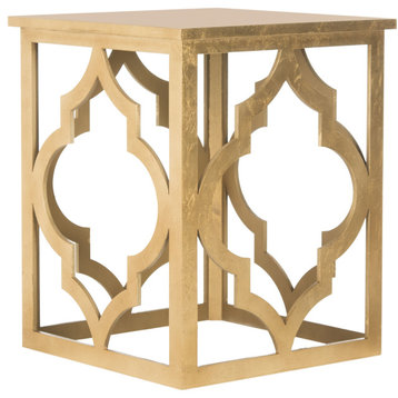 Milo End Table - Gold