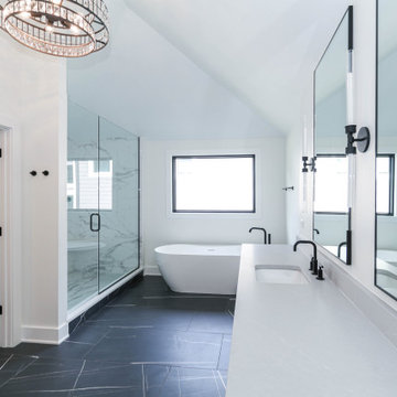 Modern Farmhouse Modified Hampton | Oak Bluff Estates Lemont, IL