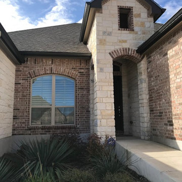 Aluminum Roof Gutter Install, San Antonio, TX