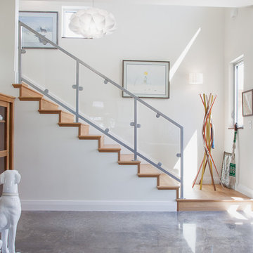 Hoffman Residence Staircase and Entryway