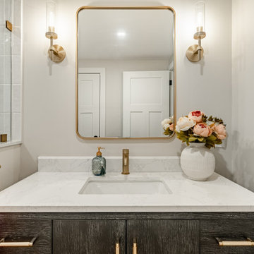 Chester Springs Basement Remodel | Full Wet Bar, Game Room & Entertainment Suit