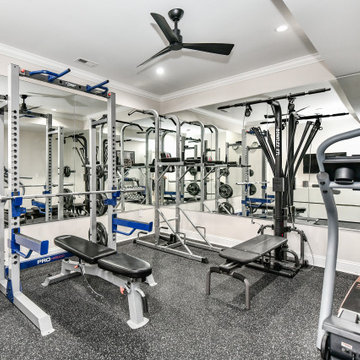 McLean Modern Basement