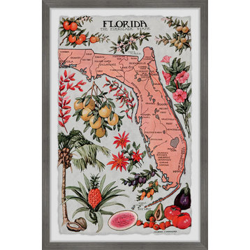 "Florida, The Everglade State II" Framed Painting Print, 8x12