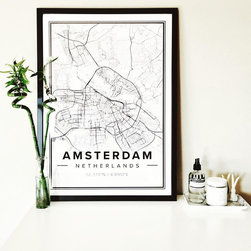 Inspiration for our maps - Konstprints