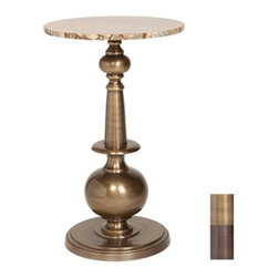 The Turned Post Accent Table  - Prima Design Source - Side Tables And End Tables