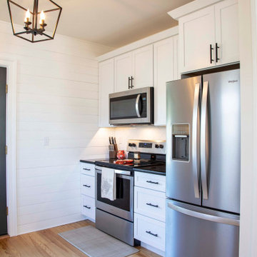 Classic Black and White Kitchen
