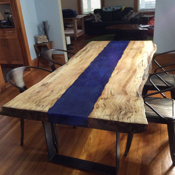 Custom Live Edge Dining Table