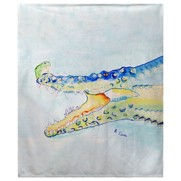 Betsy Drake Crocodile & Frog Throw