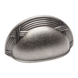 Cosmas - Cosmas 9461ORB Cabinet Cup Pull, Weathered Nickel - Cabinet And Drawer Handle Pulls