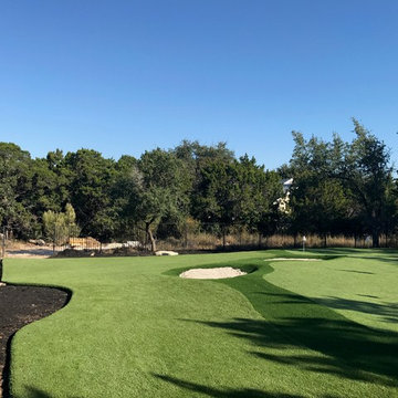 Outdoor Putting Green and lawn