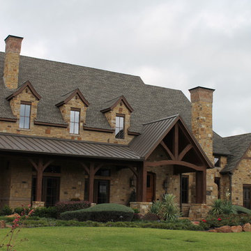 Old World Hill Country Front Elevation - Westlake