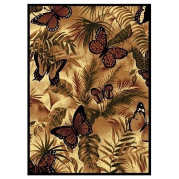 Butterfly Jungle Area Rug