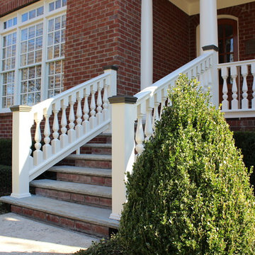 New Porch Railing in Franklin, TN