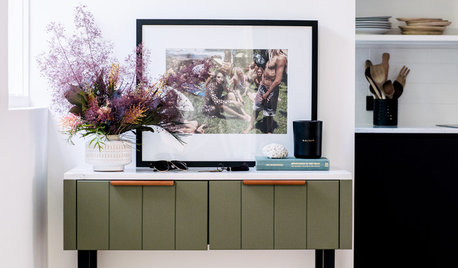 Houzz Tour: Hemmet fick mer själ med hjälp av textur och grönska