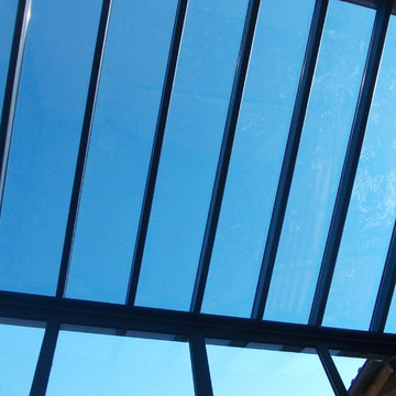 Extension de maison en verre