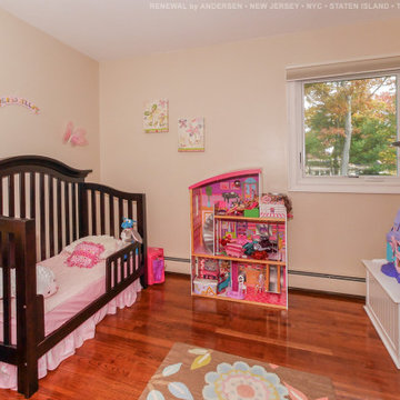 New Casement Window in Lovely Baby's Room - Renewal by Andersen NJ / NYC