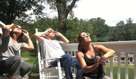 Houzzers Watch the Eclipse From Coast to Coast