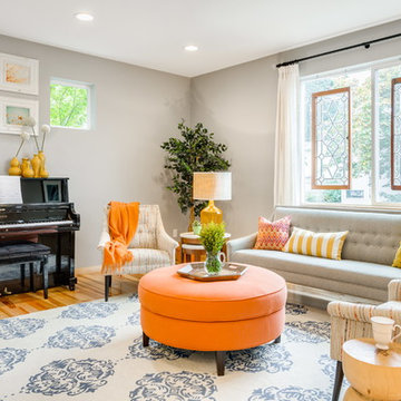 From Wasted Space to Ultimate Family Friendly Living Room