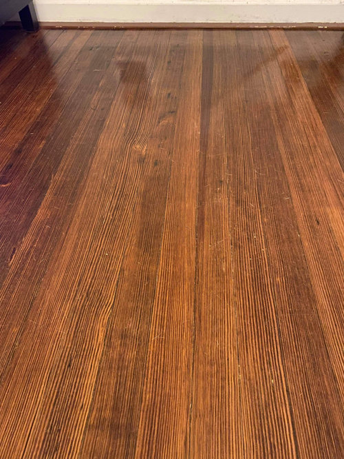 Can I refinish this old pine floor