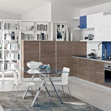 Modern Italian Custom Made Kitchens by LUBE