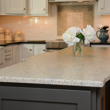 Showplace Two-Tone Kitchen