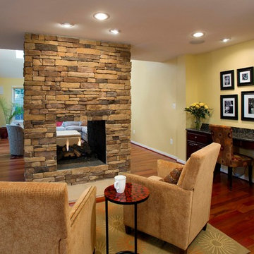 A Colonial in Vienna, VA, Transformed for a Growing Family