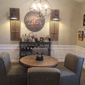 Zotos urban sitting/ game room/entertaining space