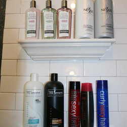 Bathroom Tile Storage - Shower Caddies