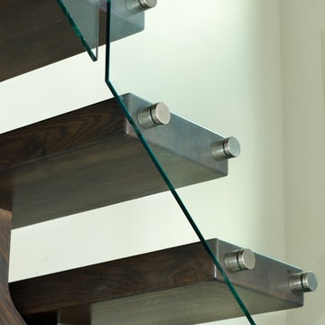 solid white oak mono-stringer
