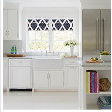 Faux Roman blinds and shades