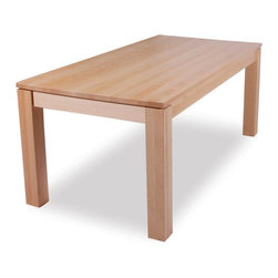 Natural Vario Solid Beechwood Extendable Dining Table by TON - Dining Tables
