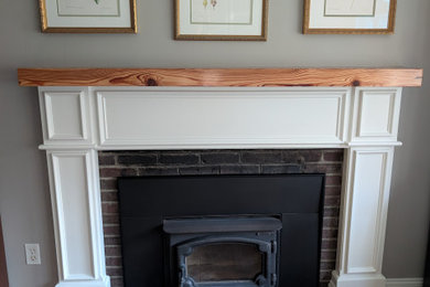 Elegant home design photo in Boston