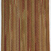 Capel Manchester Sage Red Hues 0048_200 Braided Rugs - 5' X 8' Oval