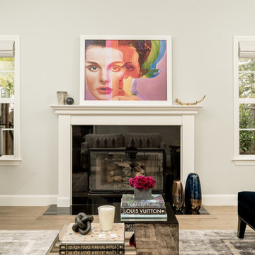 Transitional Living Room