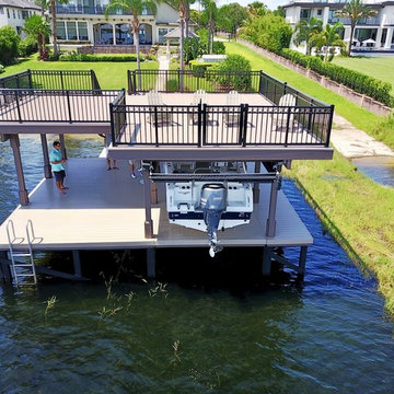 lake down hydraulic floor boat slip
