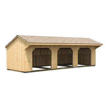 3 Bay Run In Shed