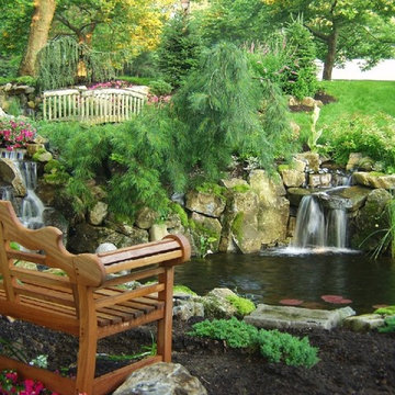 Backyard Stream and Waterfal