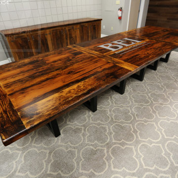 Boardroom Tables made from Reclaimed Wood