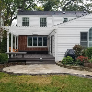 Winnetka, Azek Deck, Cedar Pergola & Patio