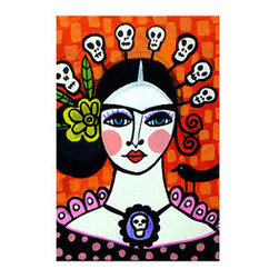 Ms. Muerta Canvas Print - Prints And Posters