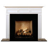 Danbury Fireplace Mantel, Unfinished, Opening: 48"x42"x1.5"