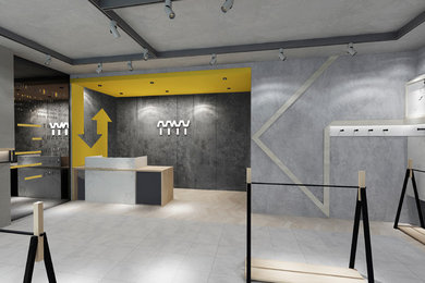 Inspiration for a modern home design remodel in Other