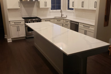 Example of a transitional kitchen design in DC Metro