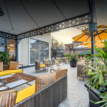 Radisson Hotel Srinagar – Luxury Outdoor Hospitality Furnishing by GEBE Luxe