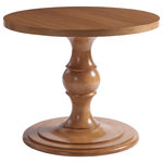 Barclay Butera - Corona Del Mar Center Table - The chic Corona del Mar center table comes in 36-inch diameter and 48-inch diameter sizes. In addition to its use as a center table, the smaller version works well as an eclectic nightstand in the bedroom. The larger version also works beautifully as a dining table The design is available as shown in the Sandstone finish, or in the Sailcloth finish as 921-924C, and also as a combination with a Sandstone top and Sailcloth base 924-924C.