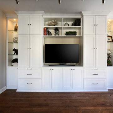 Multifunctional Home Office/Media Center