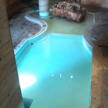 1000 Gallon Indoor Pond Installation - Kent, CT
