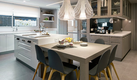 Cocina de la semana: Lujo y estilo en un espacio con bodega