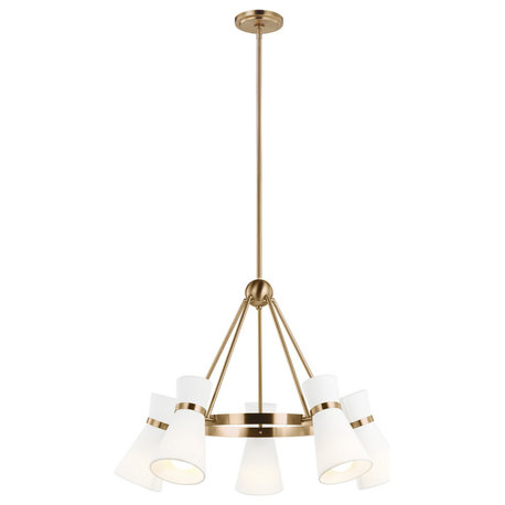 Visual Comfort Studio 3190505-848 5-Light Chandelier, Clark