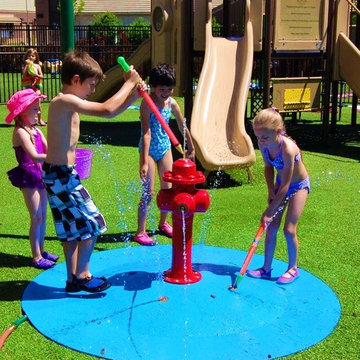Portable Splash Pad for your backyard
